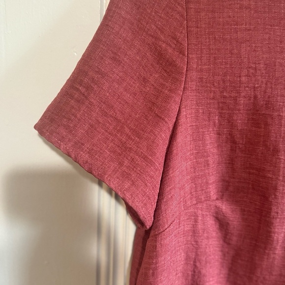 Burnt Orange Short Dress by Hopely - Size Small - Picture 4 of 6